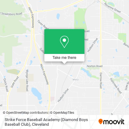 Strike Force Baseball Academy (Diamond Boys Baseball Club) map