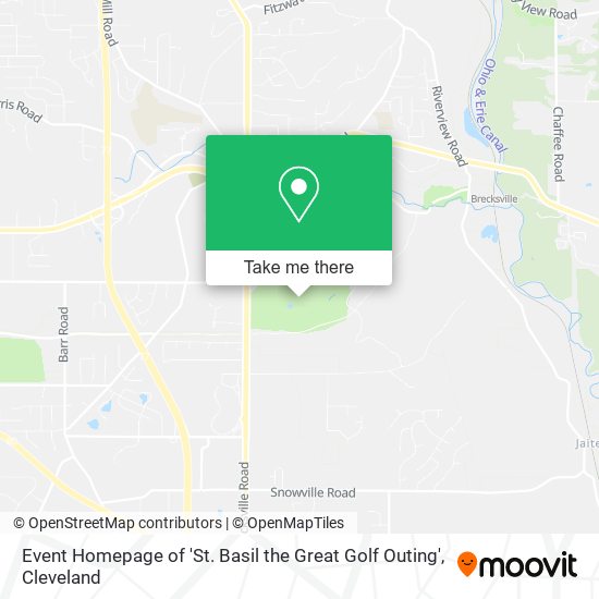 Event Homepage of 'St. Basil the Great Golf Outing' map
