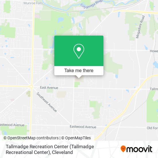 Tallmadge Recreation Center (Tallmadge Recreational Center) map