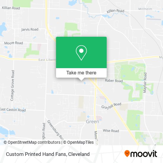 Custom Printed Hand Fans map