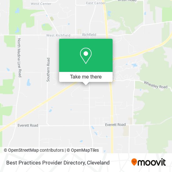 Best Practices Provider Directory map