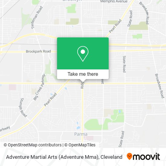 Adventure Martial Arts (Adventure Mma) map