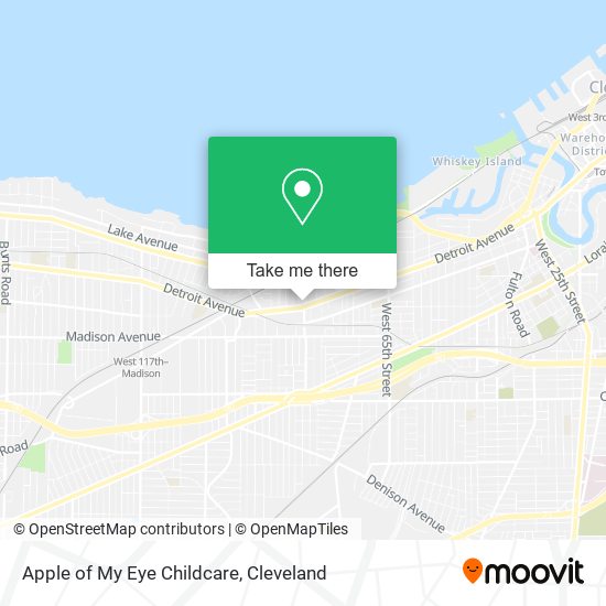 Mapa de Apple of My Eye Childcare