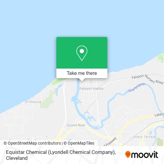Equistar Chemical (Lyondell Chemical Company) map