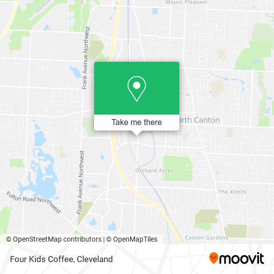 Mapa de Four Kids Coffee