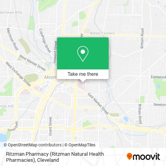 Mapa de Ritzman Pharmacy (Ritzman Natural Health Pharmacies)