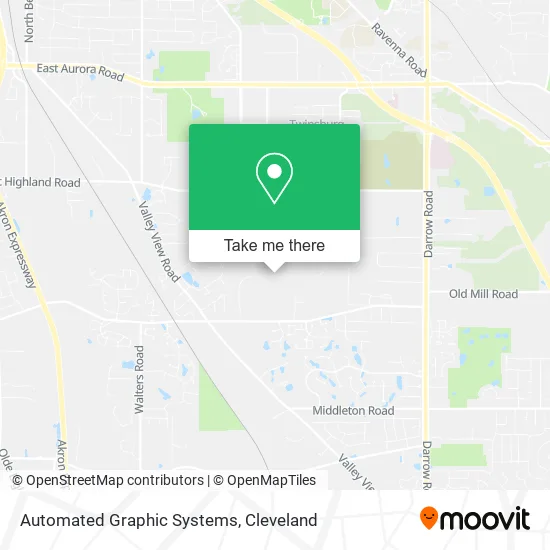 Automated Graphic Systems map