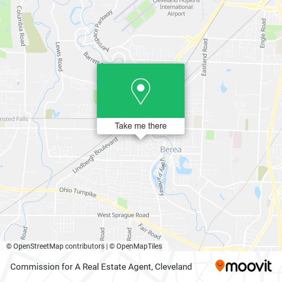Commission for A Real Estate Agent map