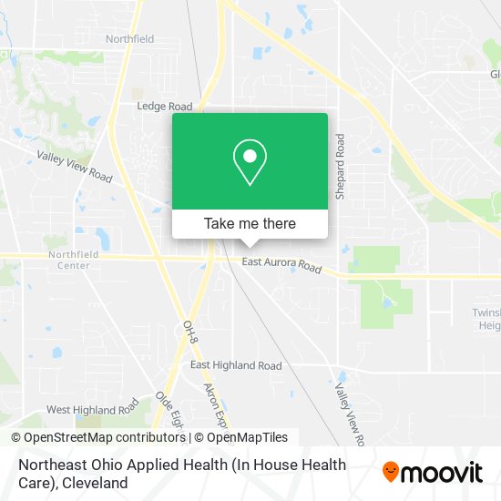 Northeast Ohio Applied Health (In House Health Care) map