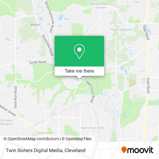 Twin Sisters Digital Media map