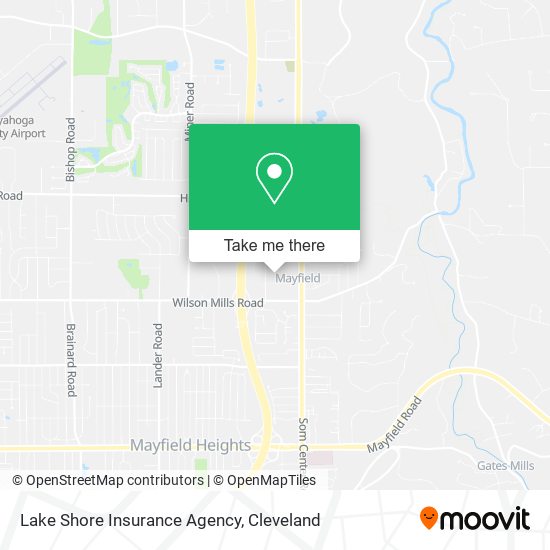 Lake Shore Insurance Agency map