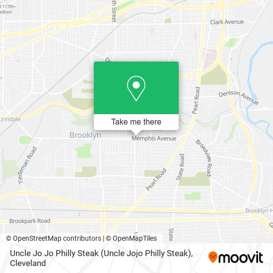 Uncle Jo Jo Philly Steak map
