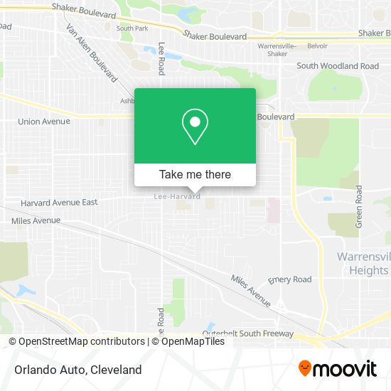 Orlando Auto map
