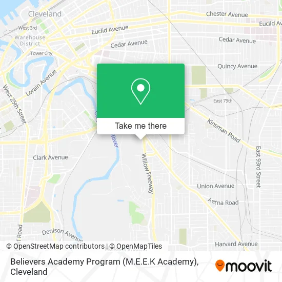 Mapa de Believers Academy Program (M.E.E.K Academy)