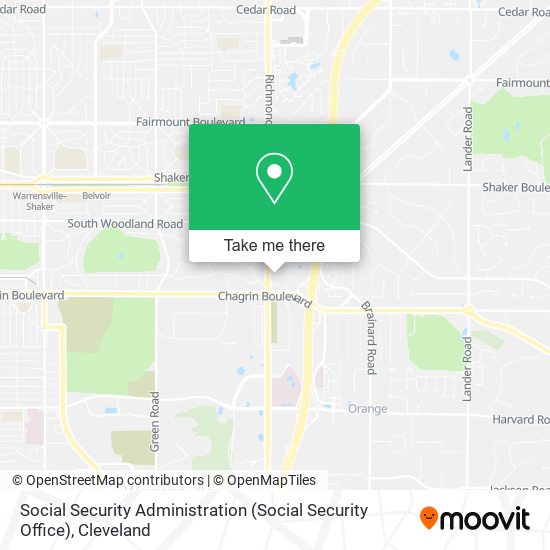 Social Security Administration (Social Security Office) map