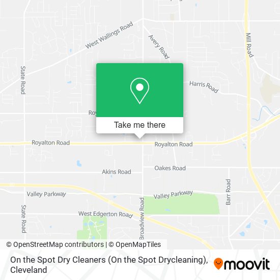 On the Spot Dry Cleaners (On the Spot Drycleaning) map