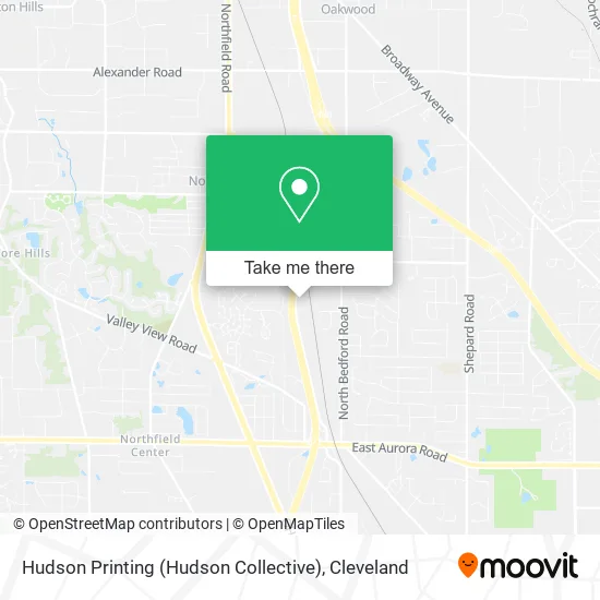 Hudson Printing (Hudson Collective) map