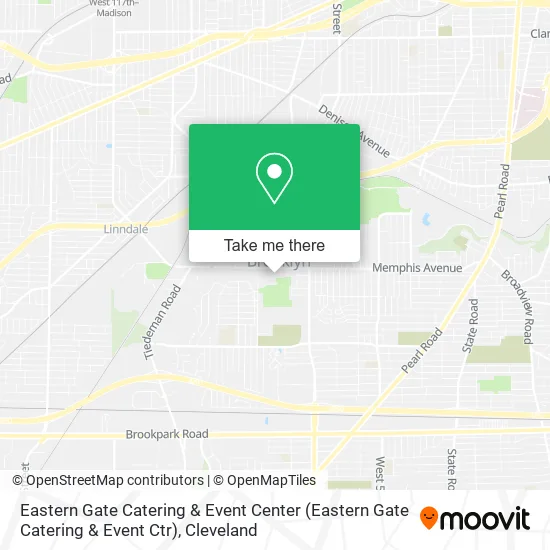 Eastern Gate Catering & Event Center map