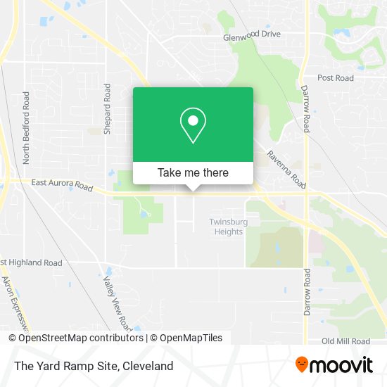 Mapa de The Yard Ramp Site
