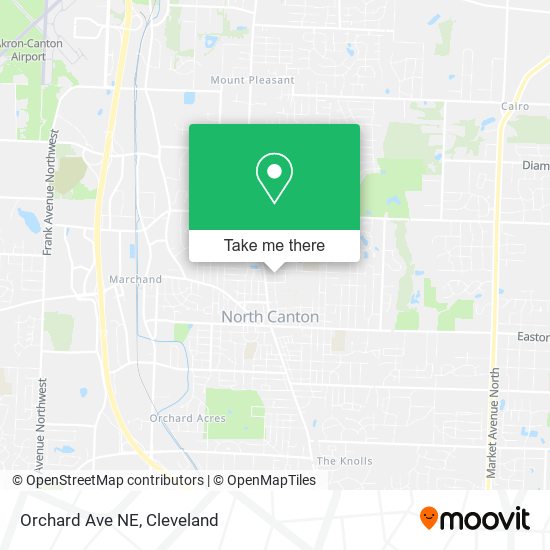 Mapa de Orchard Ave NE