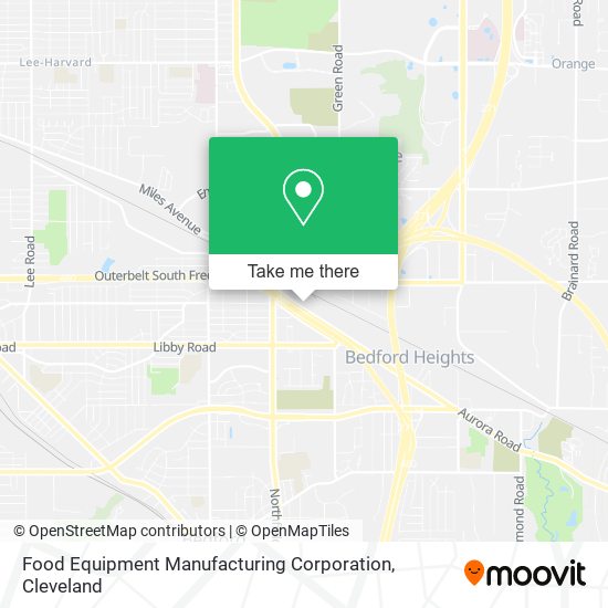 Food Equipment Manufacturing Corporation map