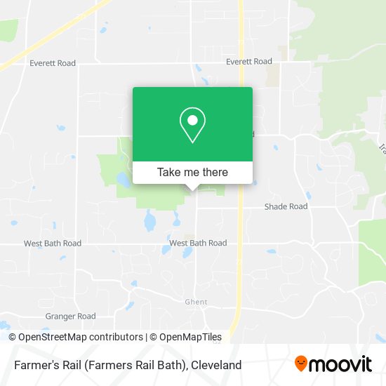 Mapa de Farmer's Rail (Farmers Rail Bath)