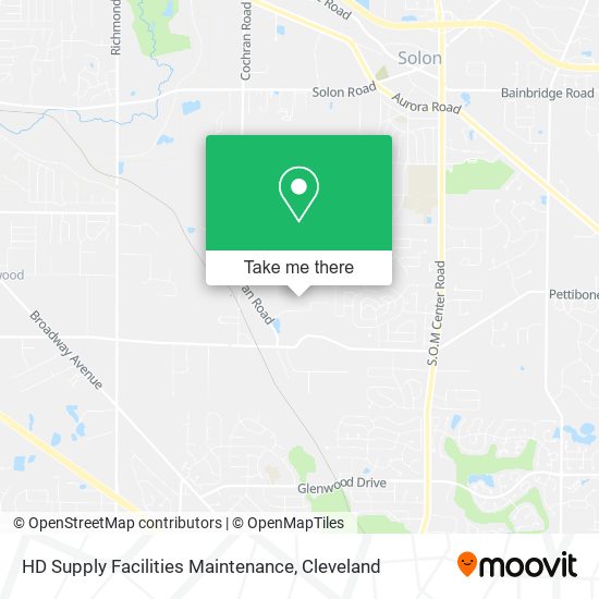 Mapa de HD Supply Facilities Maintenance