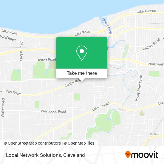 Mapa de Local Network Solutions