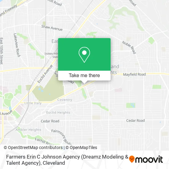 Farmers Erin C Johnson Agency (Dreamz Modeling & Talent Agency) map