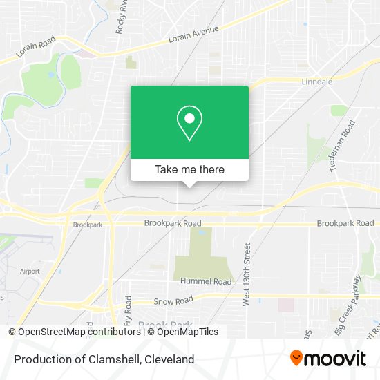 Production of Clamshell map