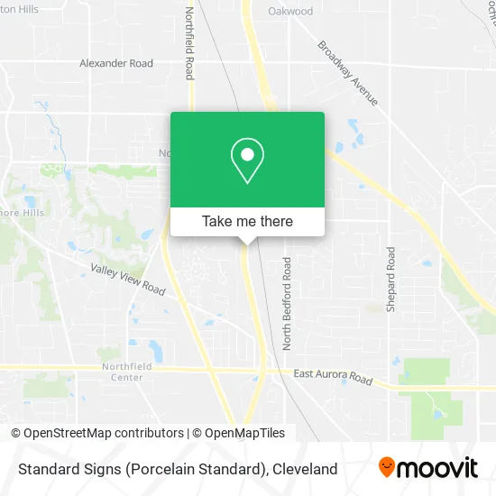 Standard Signs (Porcelain Standard) map
