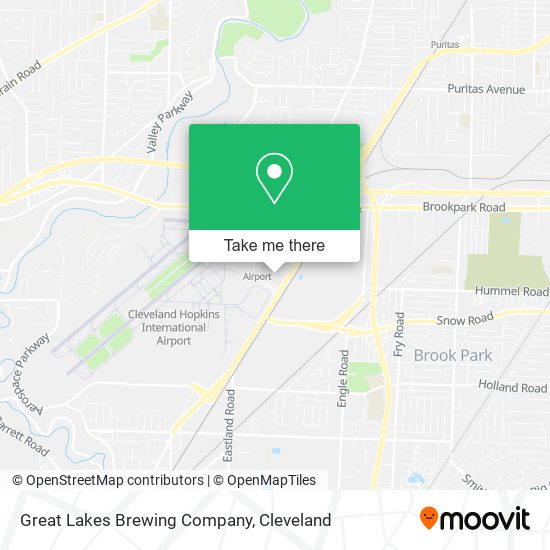 Great Lakes Brewing Company map