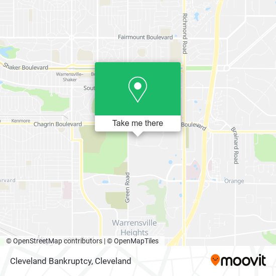 Mapa de Cleveland Bankruptcy