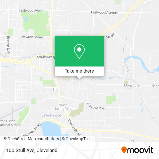 Mapa de 100 Stull Ave