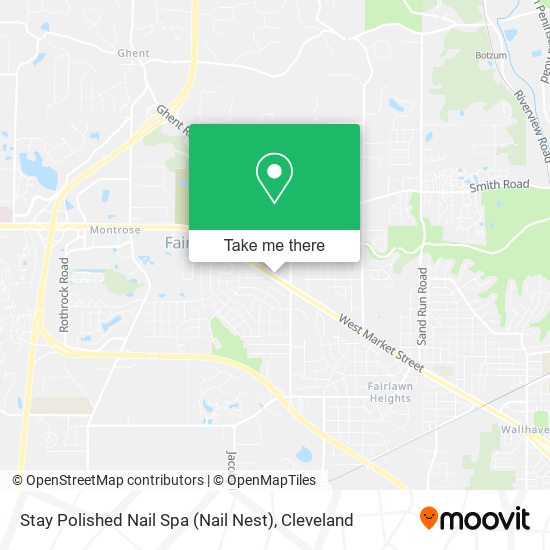 Mapa de Stay Polished Nail Spa (Nail Nest)