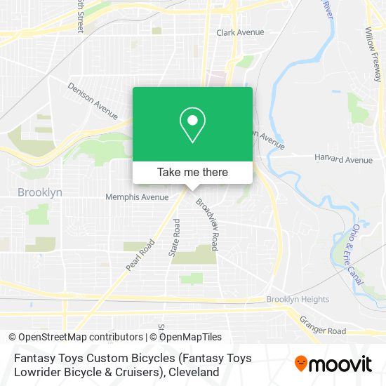 Fantasy Toys Custom Bicycles (Fantasy Toys Lowrider Bicycle & Cruisers) map