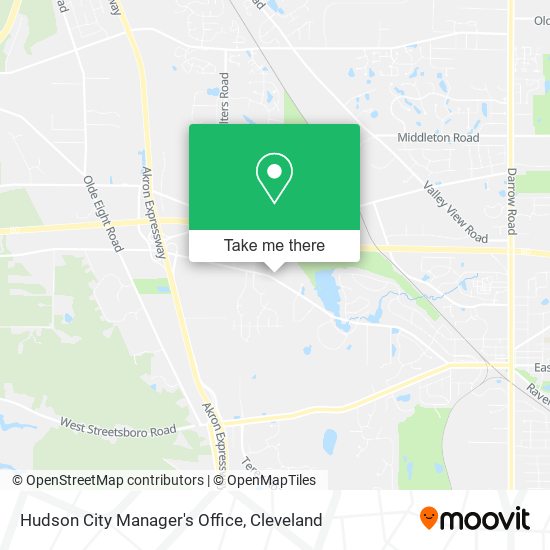 Mapa de Hudson City Manager's Office