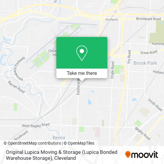 Mapa de Original Lupica Moving & Storage (Lupica Bonded Warehouse Storage)