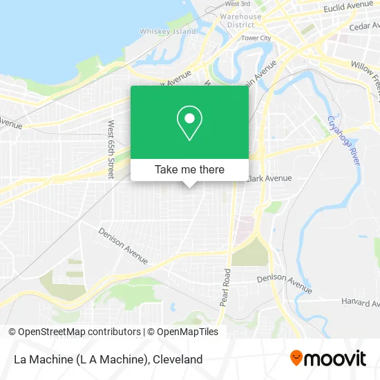 La Machine (L A Machine) map