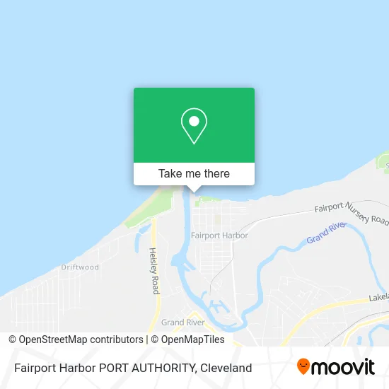 Fairport Harbor PORT AUTHORITY map