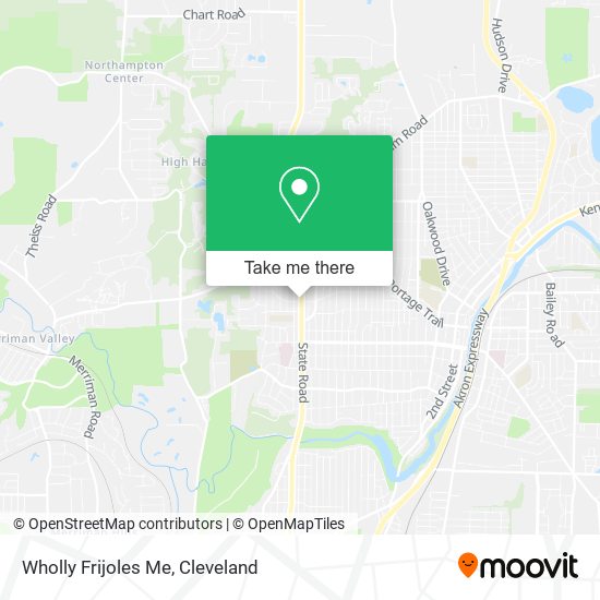 Mapa de Wholly Frijoles Me