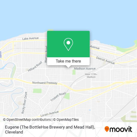 Eugene (The BottleHse Brewery and Mead Hall) map