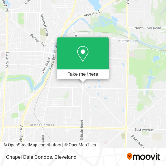 Chapel Dale Condos map