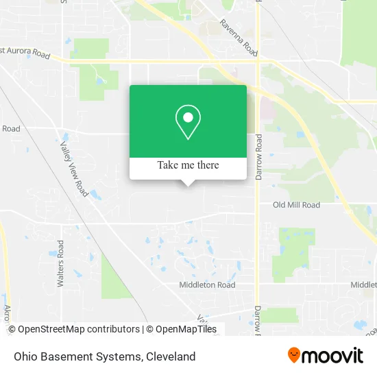 Ohio Basement Systems map