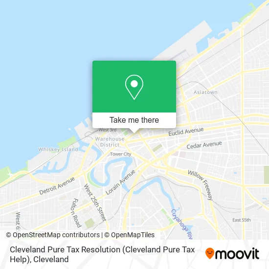 Cleveland Pure Tax Resolution map