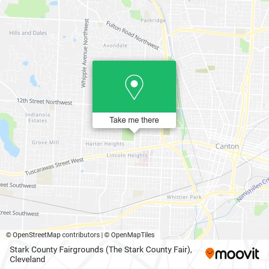 Stark County Fairgrounds (The Stark County Fair) map