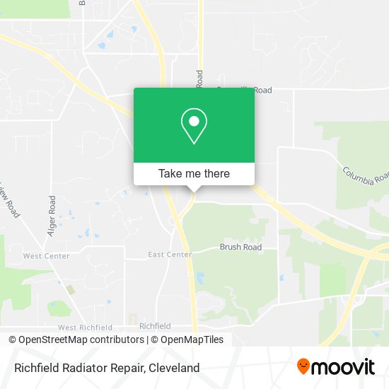 Mapa de Richfield Radiator Repair