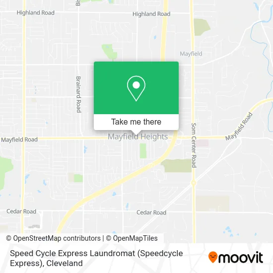 Speed Cycle Express Laundromat (Speedcycle Express) map