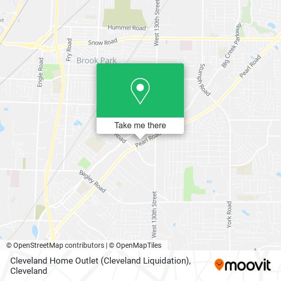 Cleveland Home Outlet (Cleveland Liquidation) map