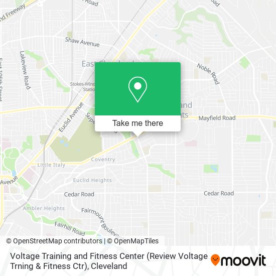 Mapa de Voltage Training and Fitness Center (Review Voltage Trning & Fitness Ctr)